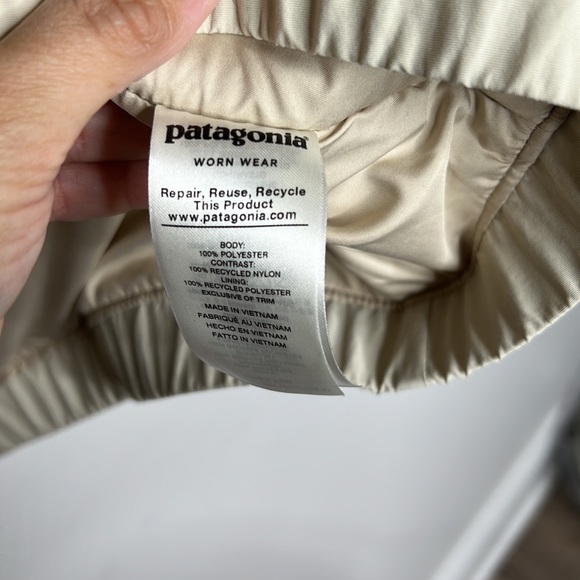 Patagonia XSmall Shelled Retro-X Fleece Pullover Sherpa Pelican Tan - Picture 4 of 8